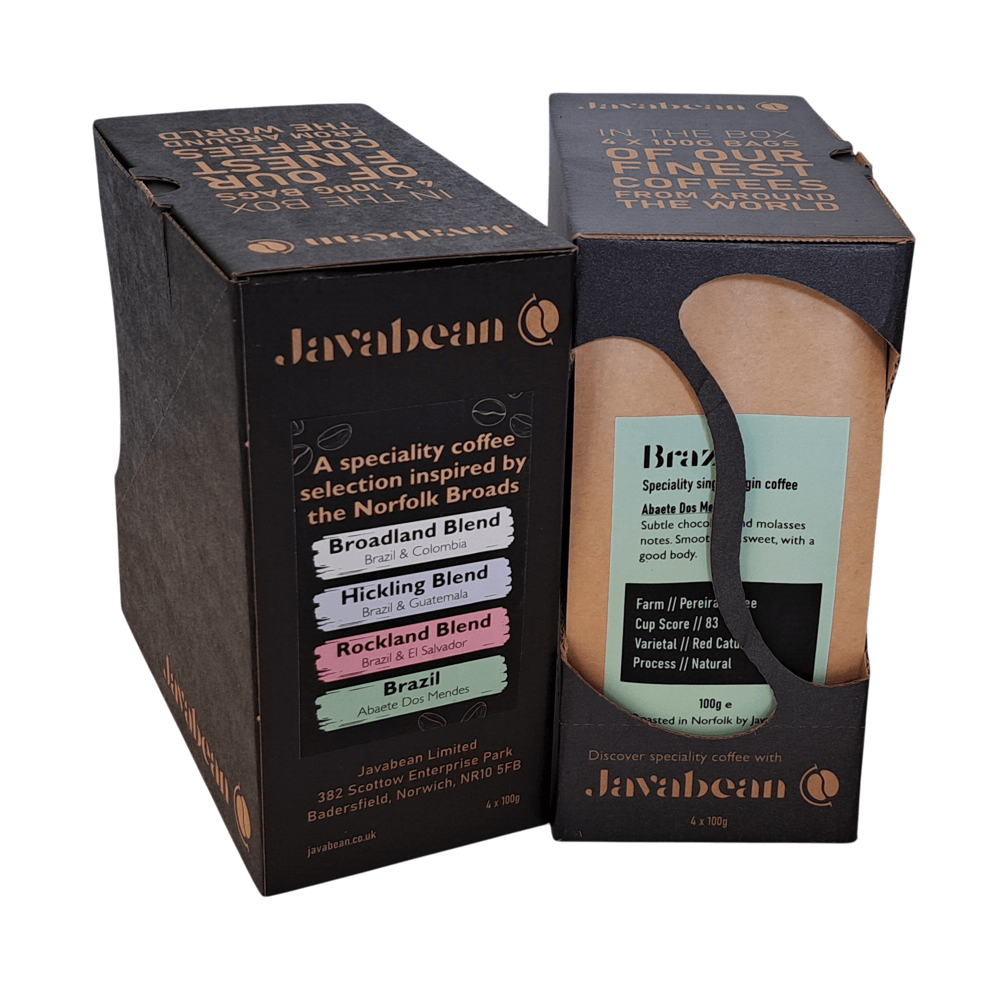 Javabean Coffee Discovery Box 4 x 100g